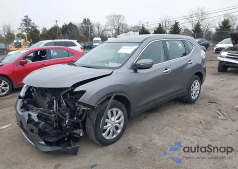 2015 Nissan Rogue S from USA, damaged, VIN KNMAT2MV6FP539591